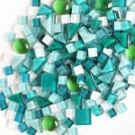 1 LB Mixed Crystal Glass Mosaic of Different Sizes, Loose DIY Mosaic Art Hobbies Craft Material, Accessories, Mosaic Supplier