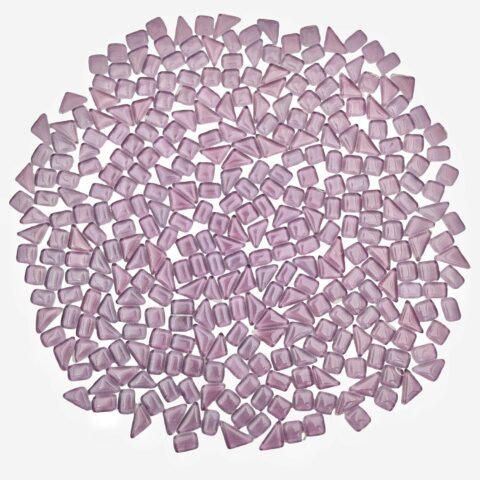 500g/1.1lb Crystal Glass Mosaic Tiles,Glass Mosaic Pieces for Crafts,Irregular Mosaic Pieces for Home Decoration or DIY Crafts,Mosaic Making Supplies. (Purple)
