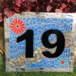 Millefiori Flower Glass Mosaic Tiles for Crafts, Mosaic Glass Pieces for DIY Crafts Supplies,Mosaic Garden Craft Kit